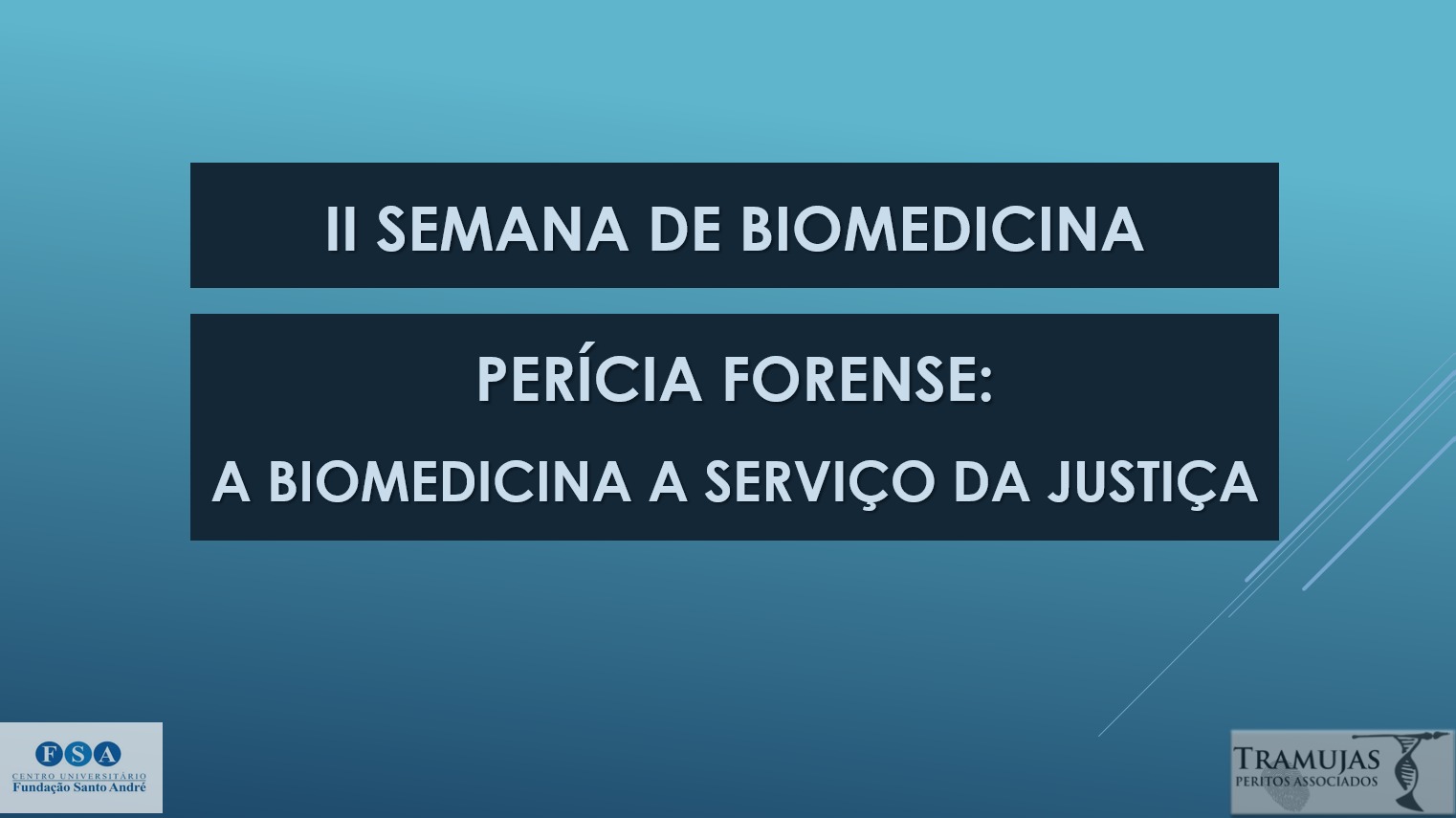 Pericia Forense: A Biomedicina a serviço da Justiça
